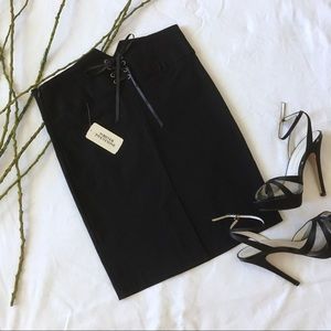 🌟3/$20🌟 NWT F21 Lace Up Pencil Skirt